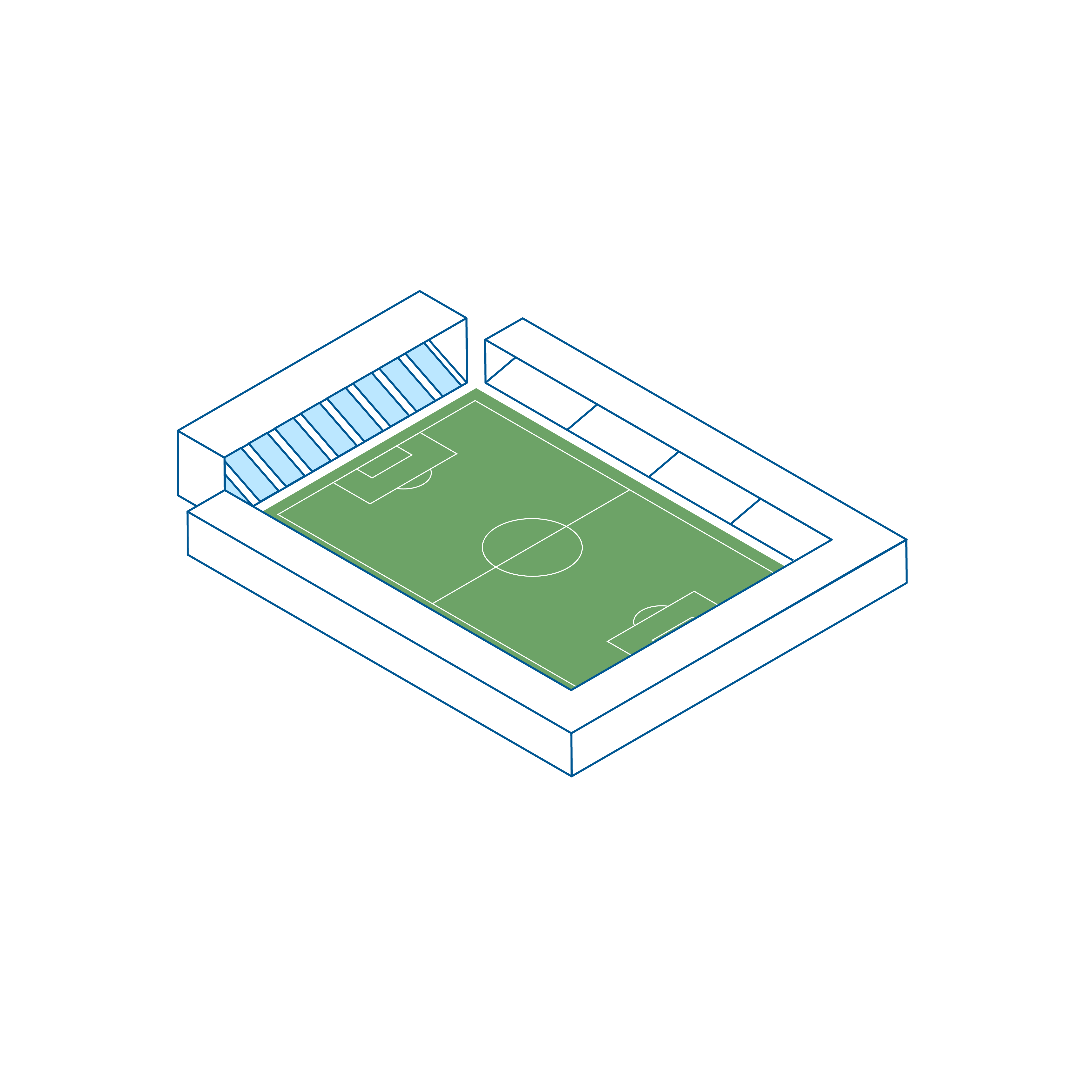 Stadionplan 't Kuipje